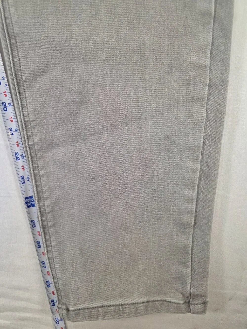 REDVANLY Ranstead Jeans Denim Pull On Pants Stretch  Gray Large (34x30)